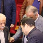 گرامی‌داشت یاد شهید مظفری‌نیا در اختتامیه لیگ با حضور پدر بزرگوارش