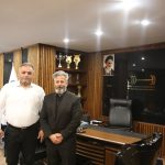 دیدار رئیس هیات اصفهان با دکتر انوشیروانی