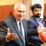 گزارش تصویری از نشست خبری محمد جلود رئیس فدراسیون جهانی و اسحاق ابراهیم اسحاق در ایران